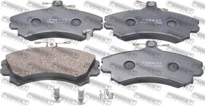 Тормозные колодки Febest передние для Mitsubishi Colt VI (Z20/Z30) 2008-2012. Артикул 0401-DAF