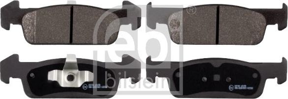 Тормозные колодки Febi Bilstein передние для Renault Logan II 2013-2019. Артикул 16976