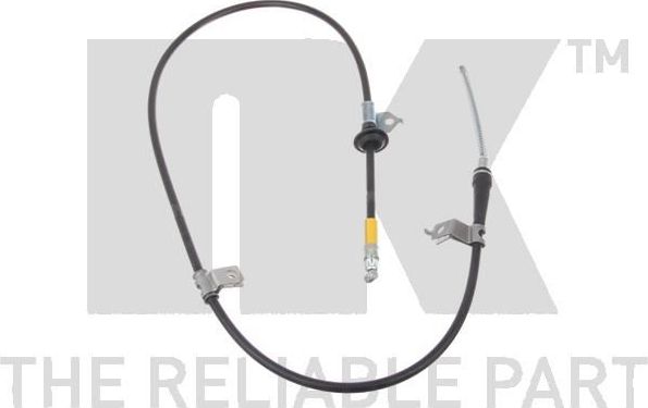 Трос ручника (тросик ручного тормоза) NK. Артикул 903520