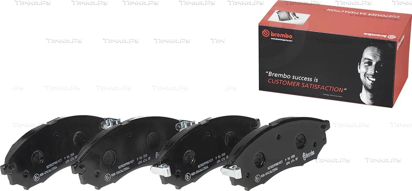 Тормозные колодки Brembo PRIME LINE передние для Infiniti FX II (S51) 2008-2013. Артикул P 56 058