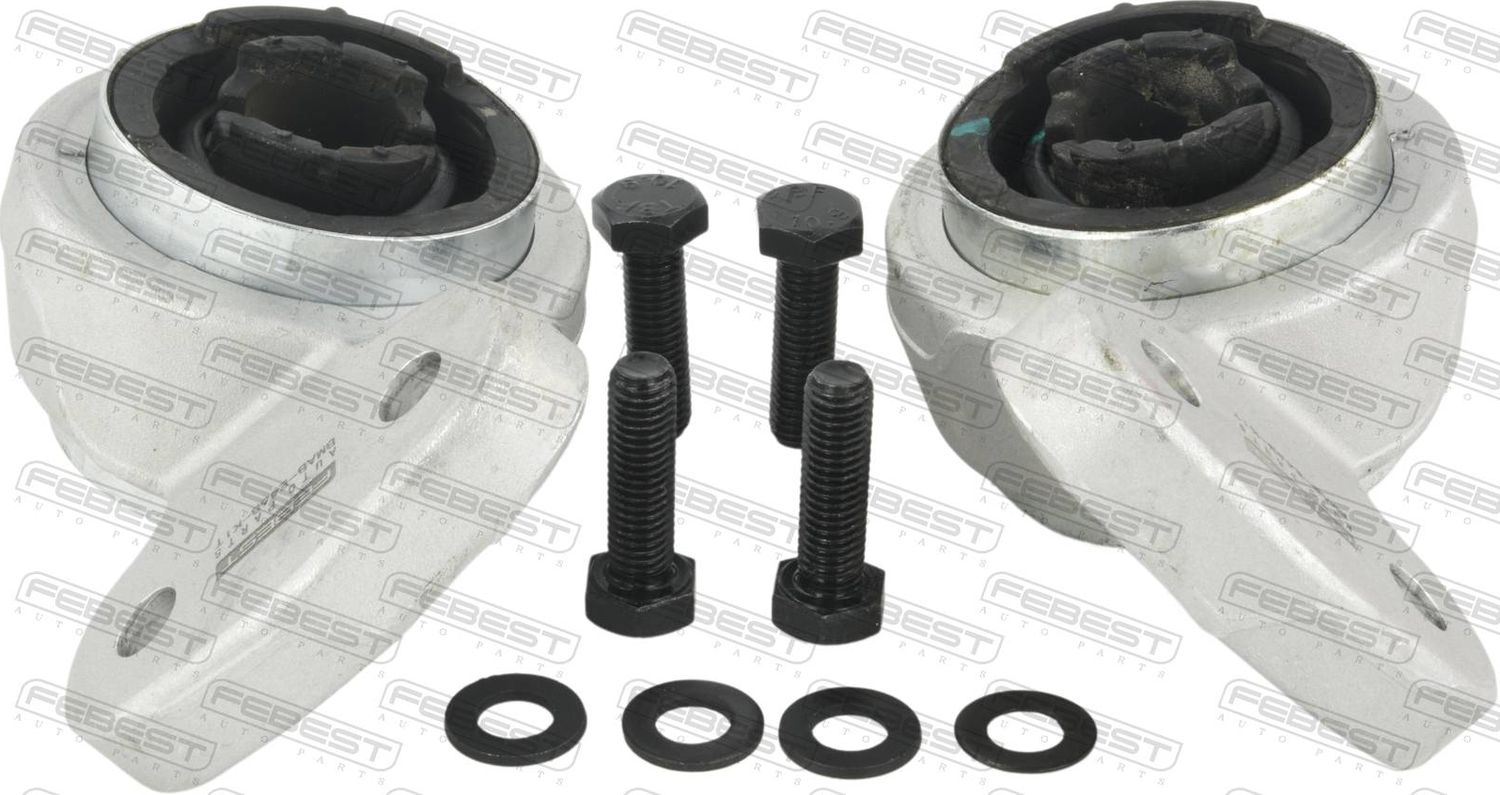 Сайлентблок переднего рычага подвески Febest. Артикул BMAB-E46B-KIT
