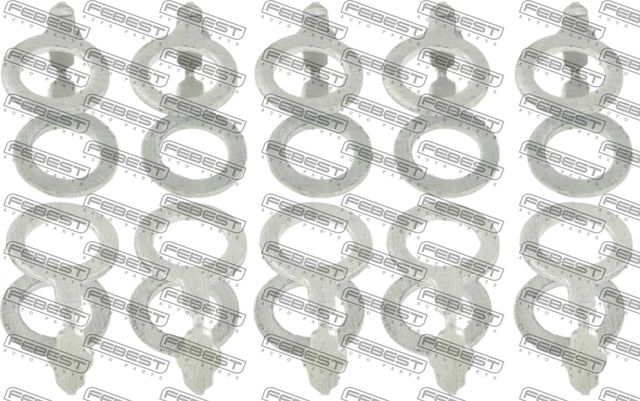 Кольцо форсунки уплотнительное Febest для Toyota Hilux VII 2005-2015. Артикул RINGFL-007-PCS10