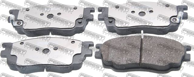 Тормозные колодки Febest передние для Mazda 6 I (GG) 2002-2007. Артикул 0501-GGF
