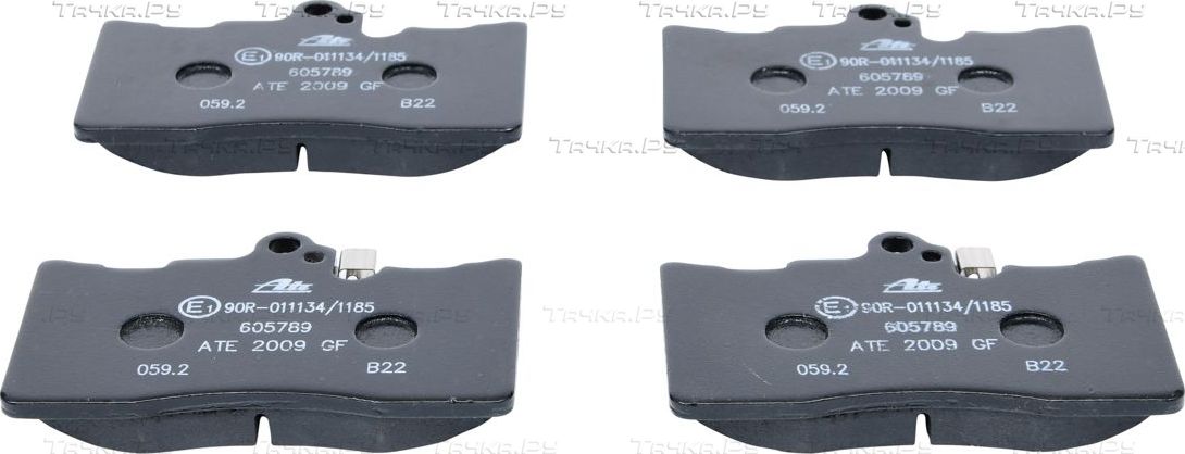 Тормозные колодки ATE передние для Lexus GS III 2005-2012. Артикул 13.0460-5789.2