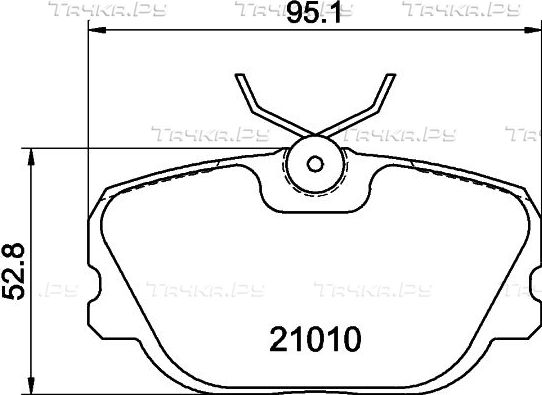 Тормозные колодки Hella Pagid. Артикул 8DB 355 017-941