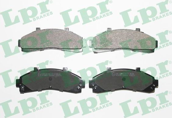 Тормозные колодки LPR. Артикул 05P989