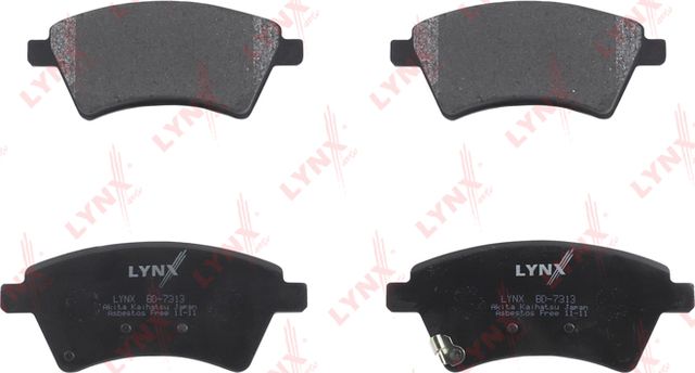 Тормозные колодки LYNXauto передние для Fiat Sedici 2006-2014. Артикул BD-7313