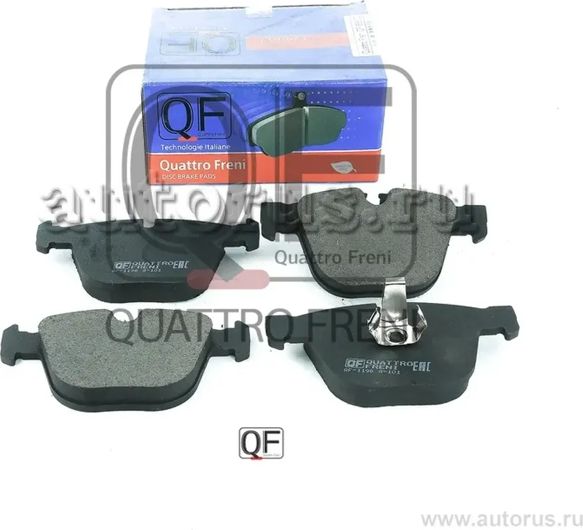 Колодки тормозные BMW 3 (E90/93)/5 (E60/61) 03- задн. (Quattro Freni). Артикул QF69600