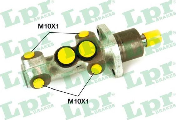 Тормозной цилиндр главный LPR (Серый чугун) для Volkswagen Passat B2 1980-1988. Артикул 1864
