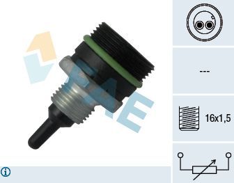 Датчик температуры Iveco FAE. Артикул 33901