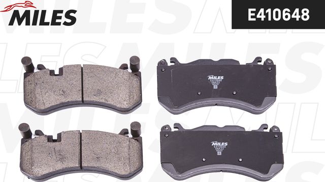 Тормозные колодки Miles (Low-Metallic). Артикул E410648