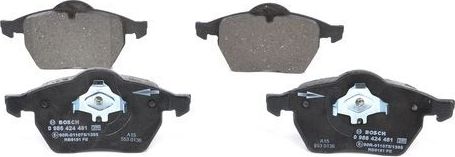 Тормозные колодки Bosch. Артикул 0 986 424 481