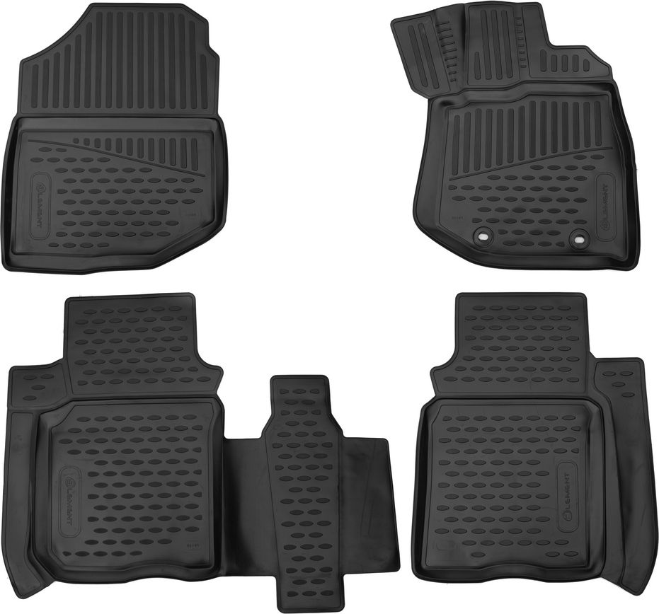 Коврики 3D Element для салона Honda Fit хэтчбек правый руль 2007-2013. Артикул ELEMENT3D01945210k