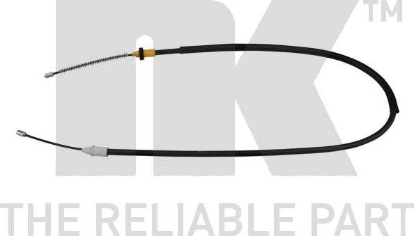 Трос ручника (тросик ручного тормоза) NK левый для Renault Clio II 1998-2005. Артикул 903985