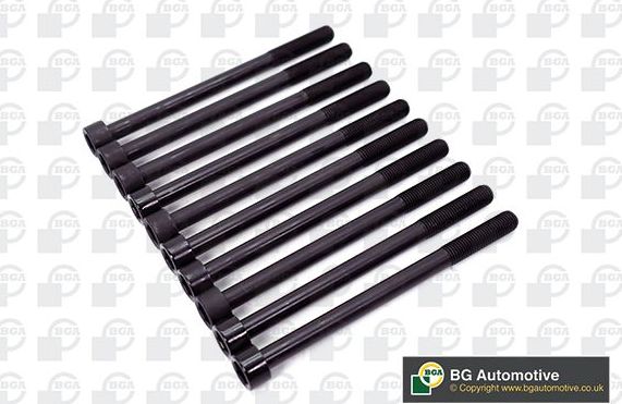 Комплект болтов ГБЦ BGA для Mazda 3 I (BK) 2006-2009. Артикул BK3301