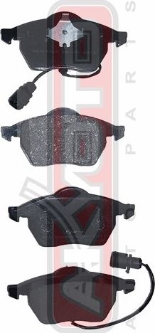 Тормозные колодки Akyoto Packing AKYOTO. Артикул AKD-1008