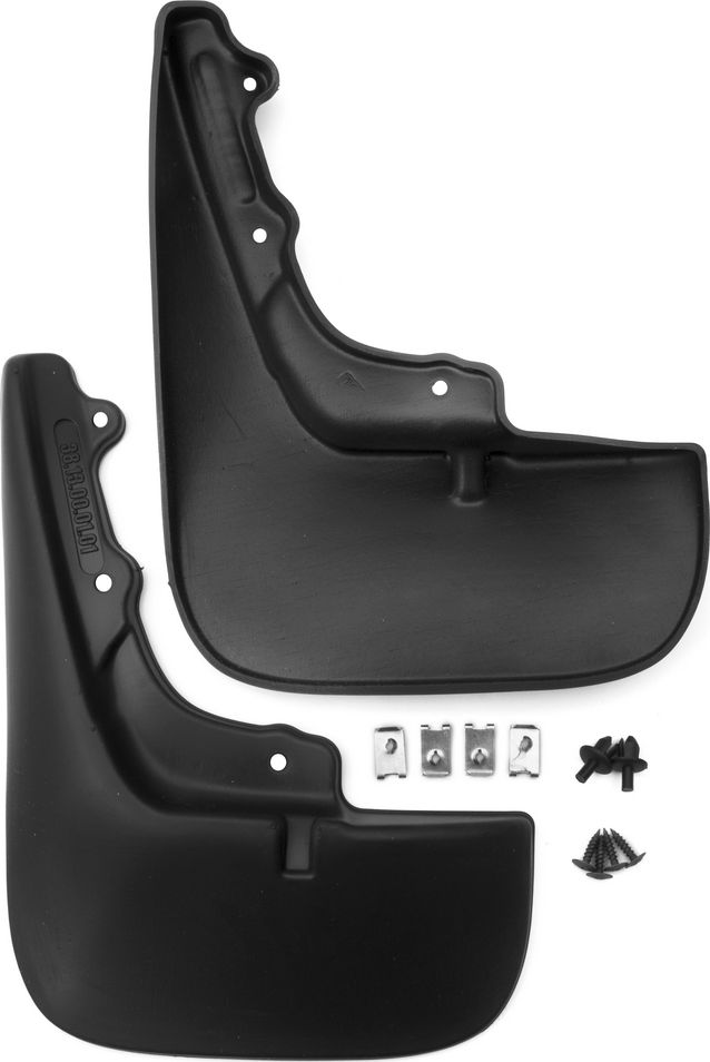 Брызговики REIN Стандарт передняя пара (без расширителей арок) для Peugeot Boxer II 2006-2010. Артикул REIN.38.13.F18