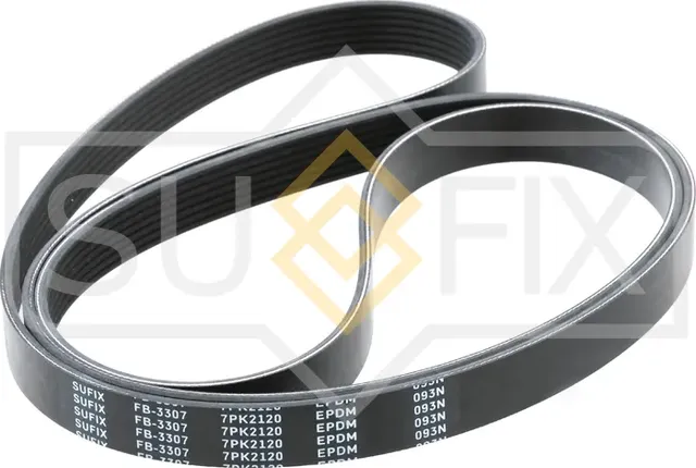 Ремень поликлиновый 7PK2120 (Sufix). Артикул FB-3307