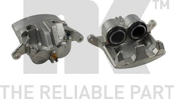 Тормозной суппорт NK передний левый для Nissan Navara D40 2005-2015. Артикул 212221