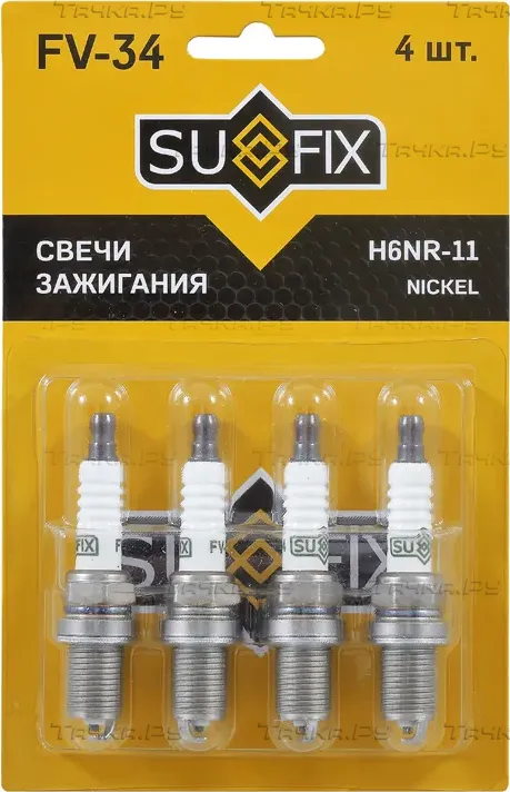 Свеча зажигания (Sufix). Артикул FV-34