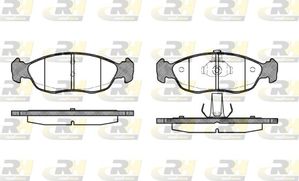 Тормозные колодки RoadHouse передние для Citroen Saxo 1996-2004. Артикул 2461.10