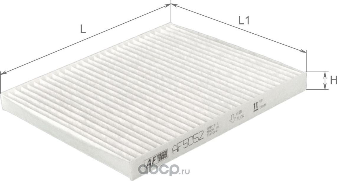 Фильтр салона (AF5052) ALPHA FILTER РАСПРОДАЖА Alpha Filter. Артикул AF5052