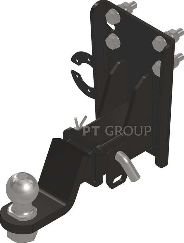 Фаркоп PT Group для УАЗ 452 (2206, 3909, 3962, 3741, 3303) Буханка 1965-2026. Американский квадрат. Артикул UZB-65-991122.00