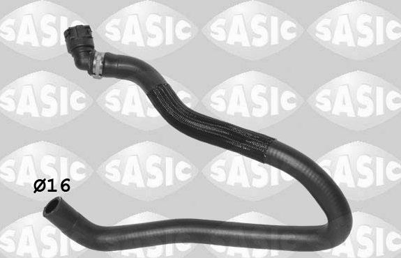 Патрубок радиатора (системы охлаждения) Sasic для BMW 1 I (E82/E88) 2008-2013. Артикул 3406483