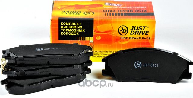 Колодки тормозные, передние D11115M (Just Drive) Just Drive. Артикул JBP0151
