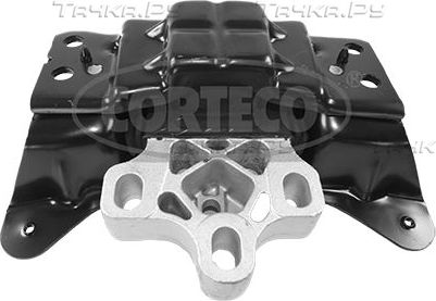 Подушка (опора) КПП Corteco левая верхняя для Skoda Karoq I 2017-2026. Артикул 49388318