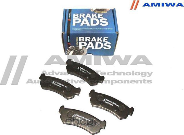 Колодки тормозные задние (Amiwa). Артикул CD03348