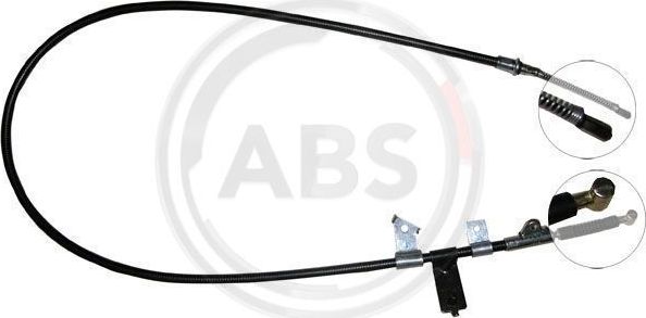 Трос ручника (тросик ручного тормоза) ABS задний левый для Nissan Micra K11 1992-2003. Артикул K11747