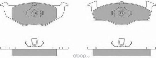 Колодки тормозные дисковые (Simer) Simer. Артикул 656