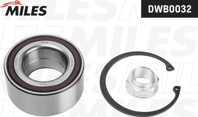 Ступичный подшипник (комплект) Miles передний для Suzuki SX4 I (Classic) 2006-2014. Артикул DWB0032