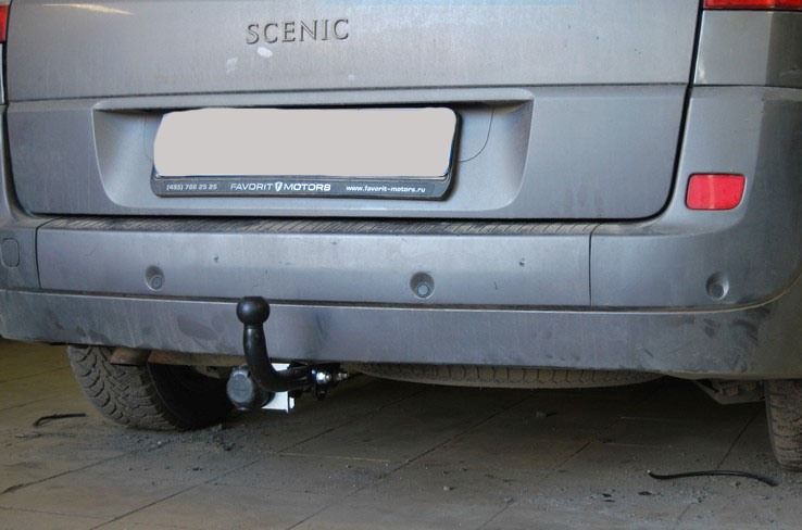 Фаркоп Лидер-Плюс для Renault Scenic II 2003-2009. Артикул R105-A
