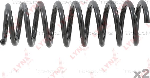 Пружина подвески LYNXauto задняя для Hyundai i30 I 2007-2011. Артикул SC-2376