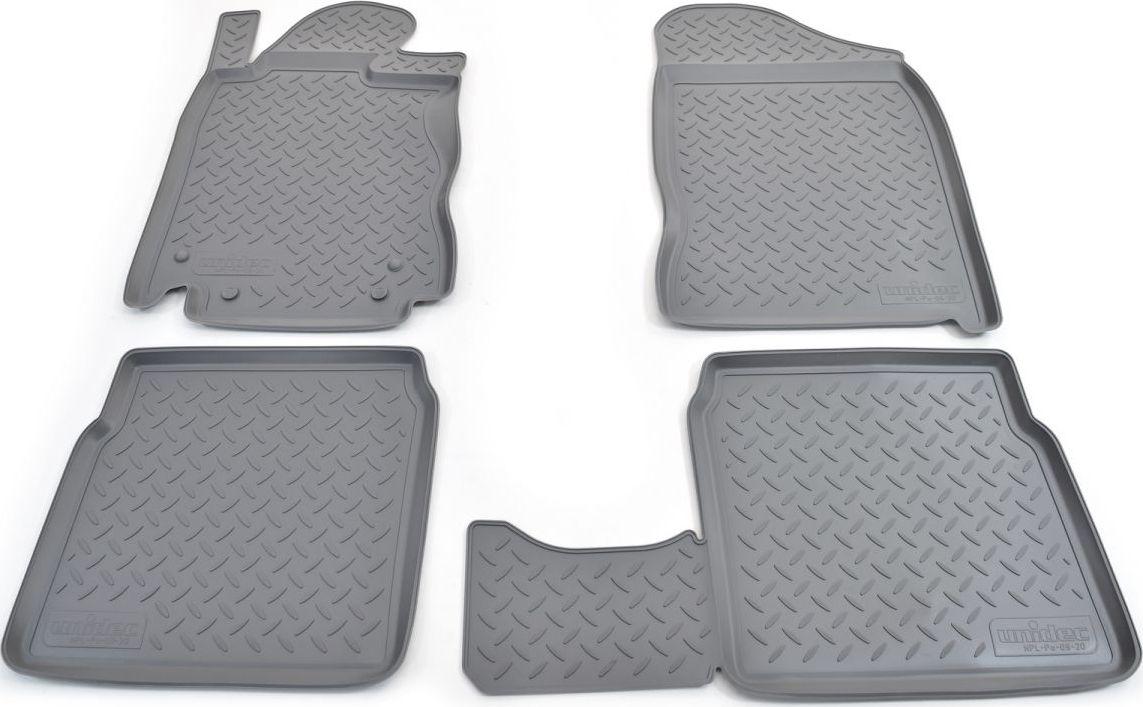 Коврики Норпласт для салона Chrysler PT Cruiser 2000-2010 Серые. Артикул NPL-Po-09-20Grey