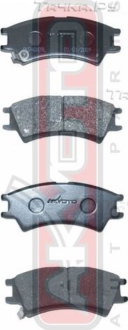 Тормозные колодки Akyoto Packing AKYOTO. Артикул AKD-0109