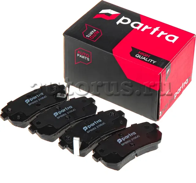 Колодки тормозные дисковые (Partra) Partra. Артикул BP6053