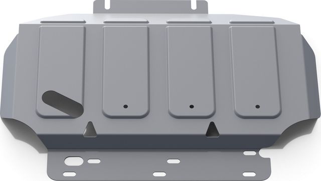 Защита алюминиевая Rival для картера Nissan Navara D40 2004-2015. Артикул 333.4105.2