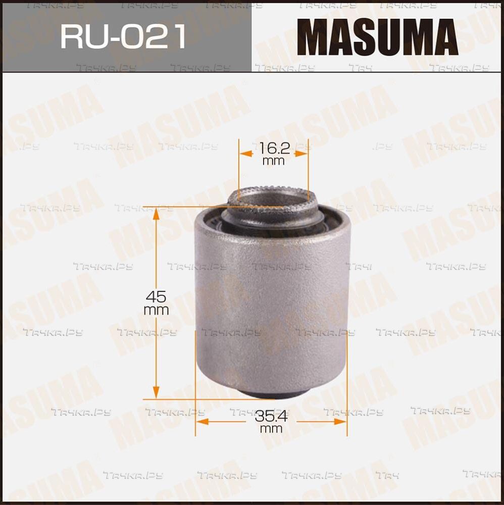 Сайлентблок заднего рычага подвески Masuma. Артикул RU-021