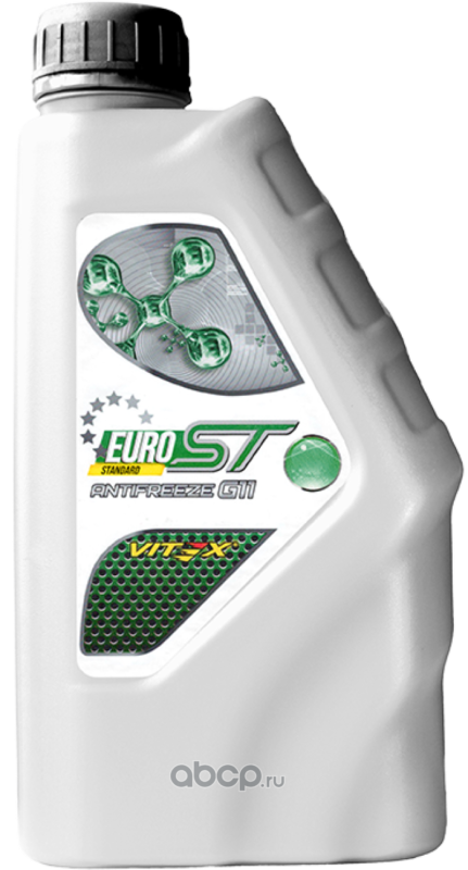 Жид-ть охл. низкозамерзающая Antifreeze VITEX G11 EURO ST standard 1кг зел. Vitex. Артикул V101101