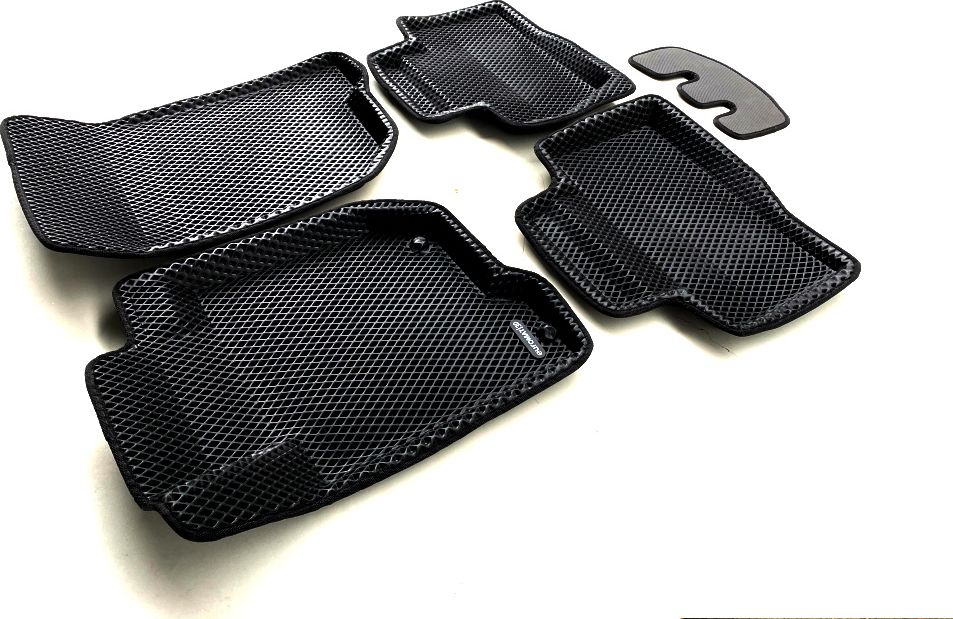 Коврики Euromat 3D EVA для салона Mitsubishi Pajero Sport III 2016-2026. Артикул EM3DEVA-003614