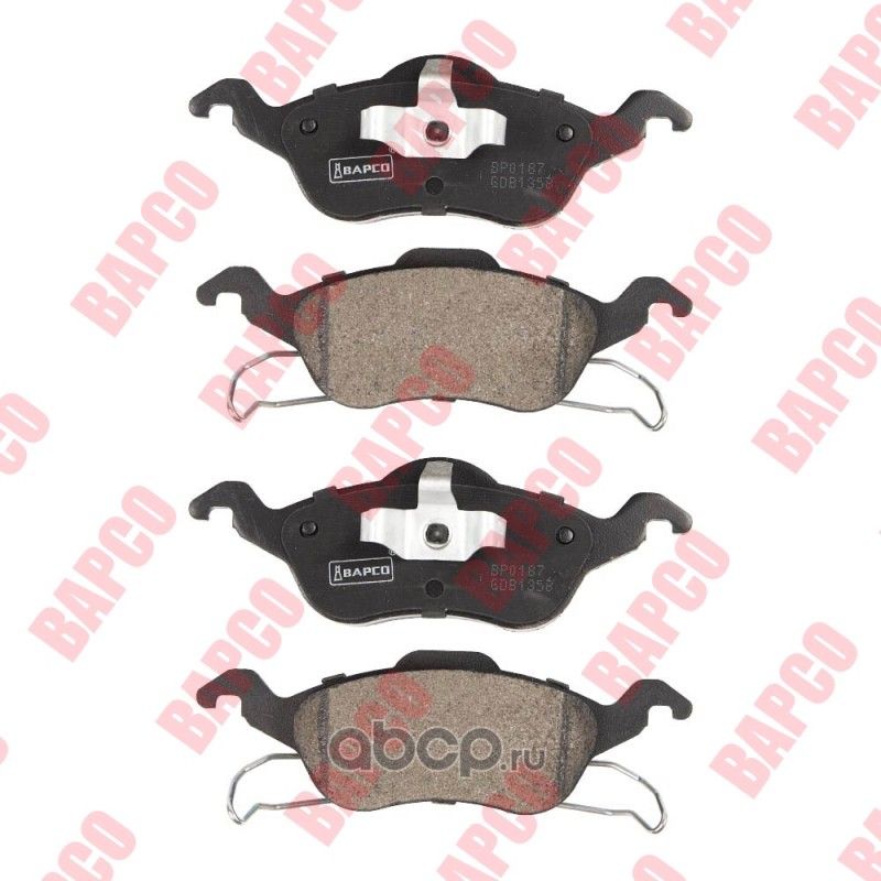 Колодки тормозные дисковые пер. FORD FOCUS (DAW,DBW) 98-07 FOCUS Salo (Bapco) Bapco. Артикул BP0187