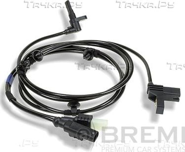 Датчик ABS Bremi задний левый для Mercedes-Benz Vito II (W639) 2003-2014. Артикул 51102