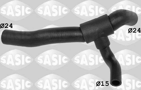 Патрубок системы охлаждения (радиатора) Sasic для SEAT Alhambra I 1996-2000. Артикул 3406009