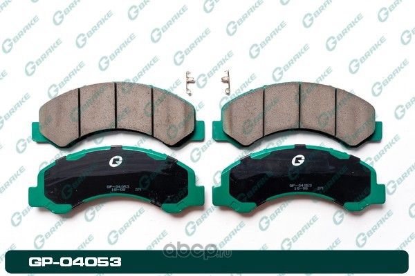 Колодки NPR75 (Е 5) комплект на ось (дисковые) =G-BRAKE= (8982447940). Артикул GP04053