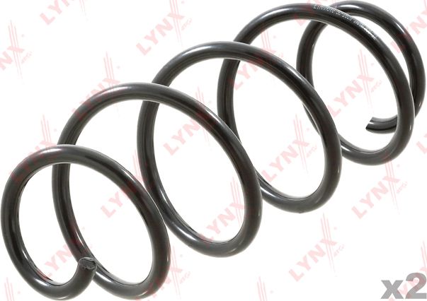Пружина подвески LYNXauto передняя для Audi Q3 I (8U) 2011-2018. Артикул SC-2828