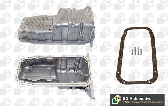 Масляный поддон картера двигателя BGA для Daewoo Lanos 1997-2008. Артикул SP1201