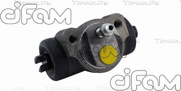 Тормозной цилиндр Cifam (Чугун) задний для Subaru Legacy I 1989-1994. Артикул 101-929